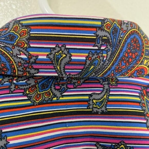 Eton Contemporary Colorful Striped Paisley Dress Shirt Rare Size 15 3/4  40 - Picture 6 of 6